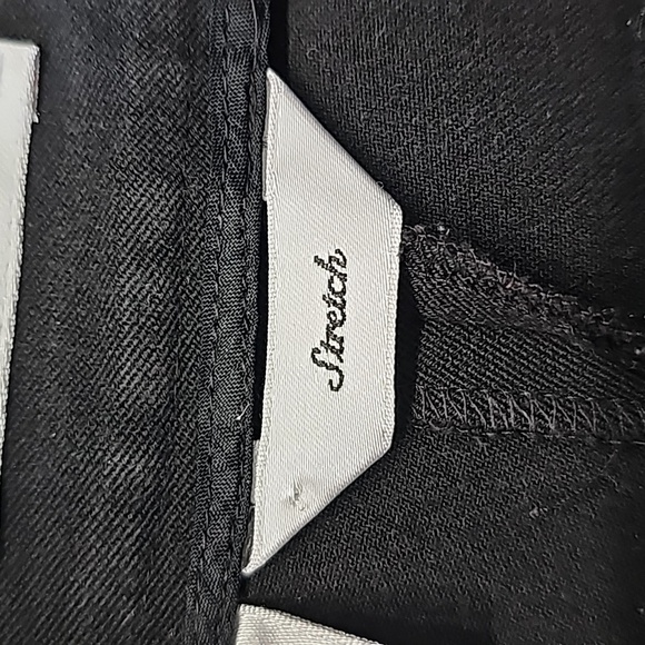 Talbots, stretch trousers with side zippers.  STRETCH. Nice fabric size 10 - Picture 7 of 11